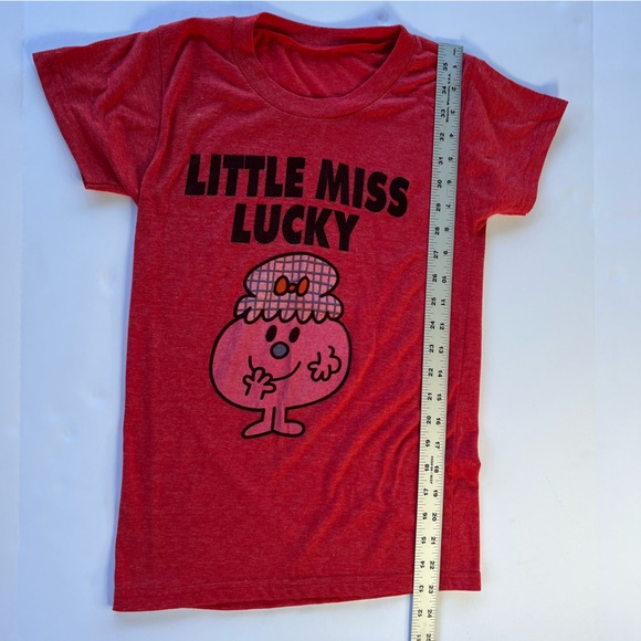 XS LITTLE MISS LUCKY RED T-SHIRT - Picture 4 of 6